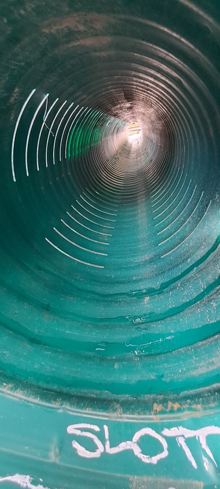 400mm plastic ribbed culvert slotted drainage P16564 P2