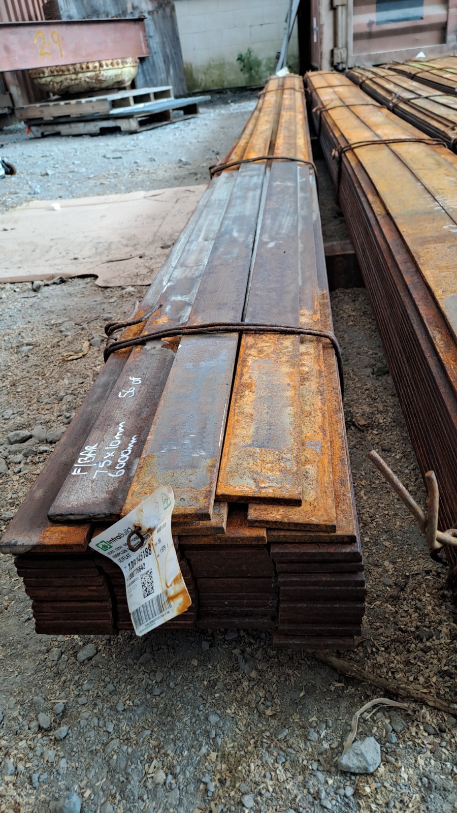 FLAT BAR 75 x 10 (Surplus Uncertified)