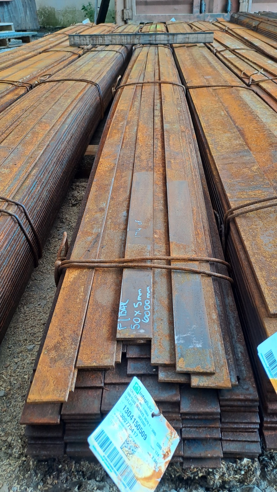 FLAT BAR 50 x 5 (Surplus Uncertified)