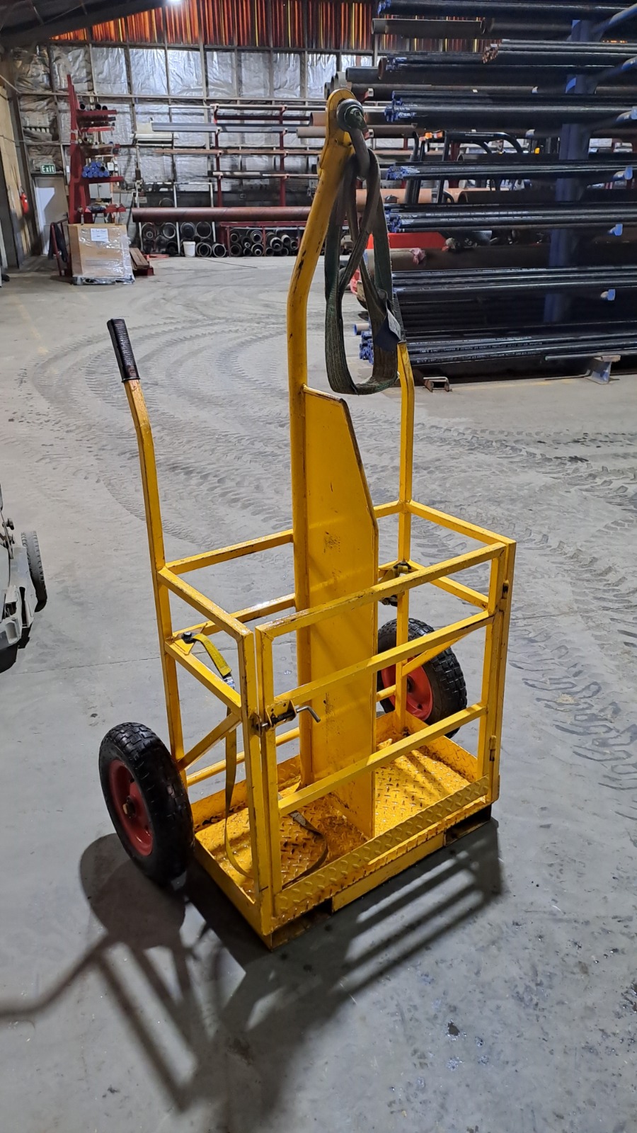 Gas Bottle Trolley (Yellow)