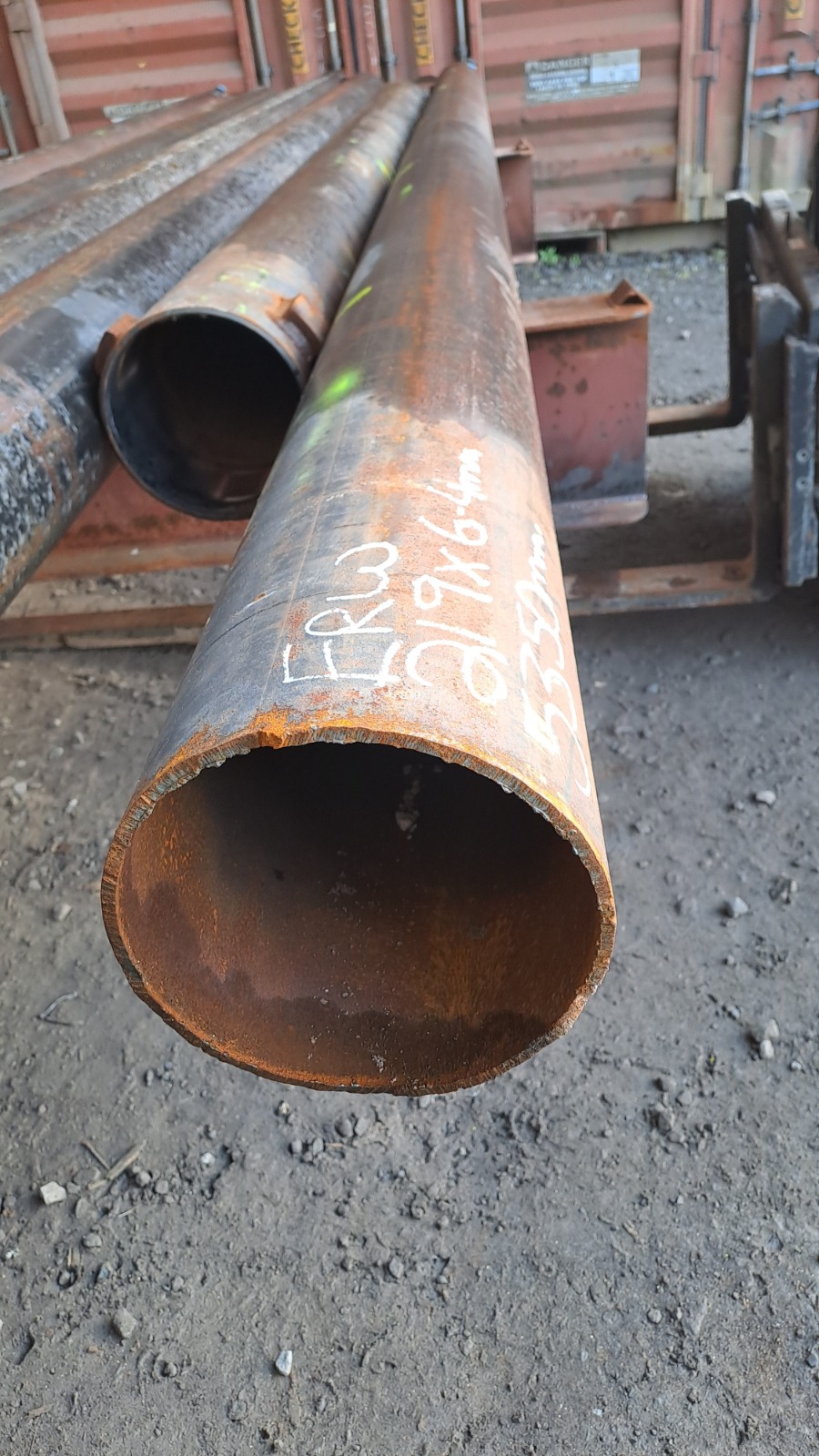 PIPE ERW CASING - 219mm od x 6.4mm wt (Surplus Uncertified)