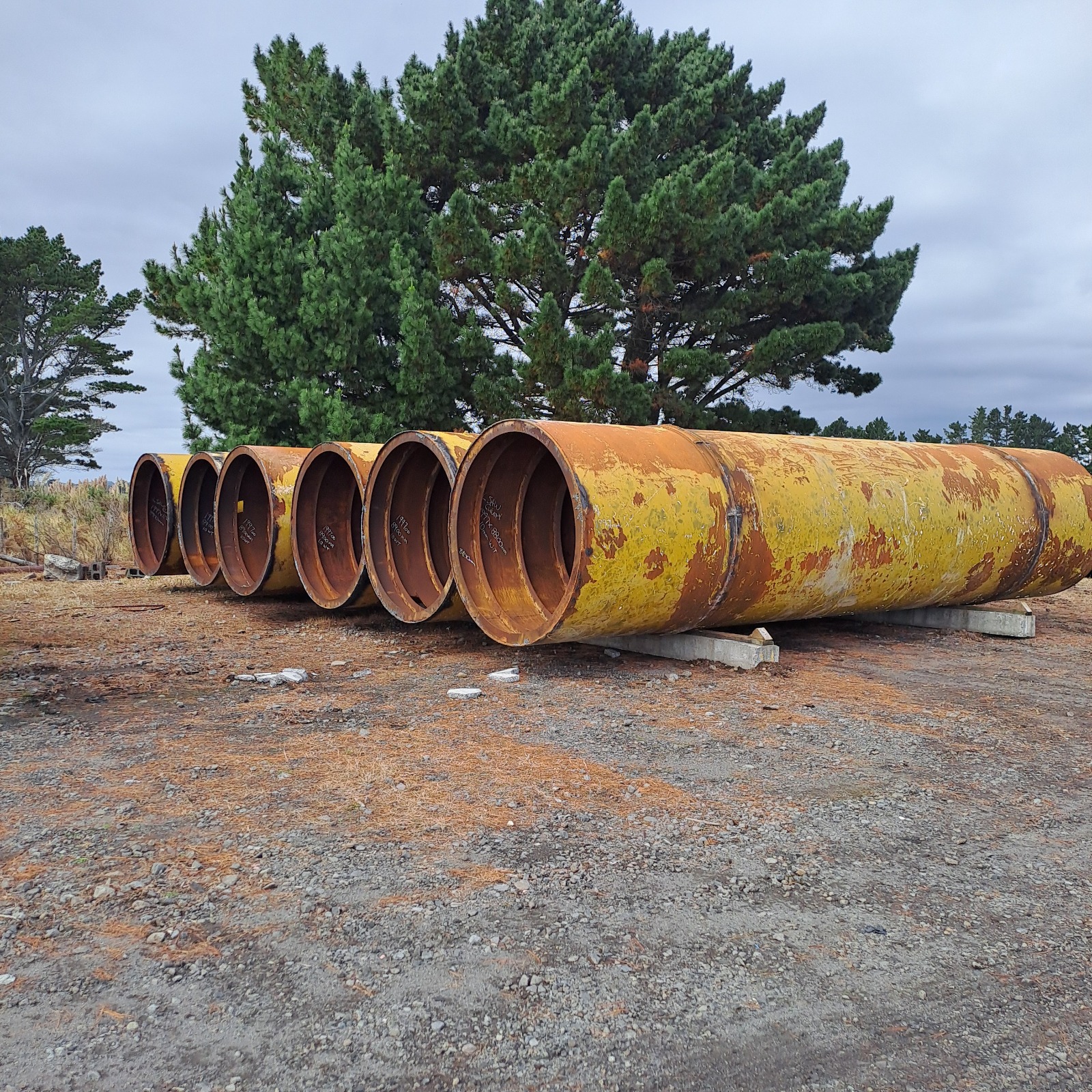 PIPE LSAW CULVERT - 1997mm od x 10mm wt (Surplus Uncertified)
