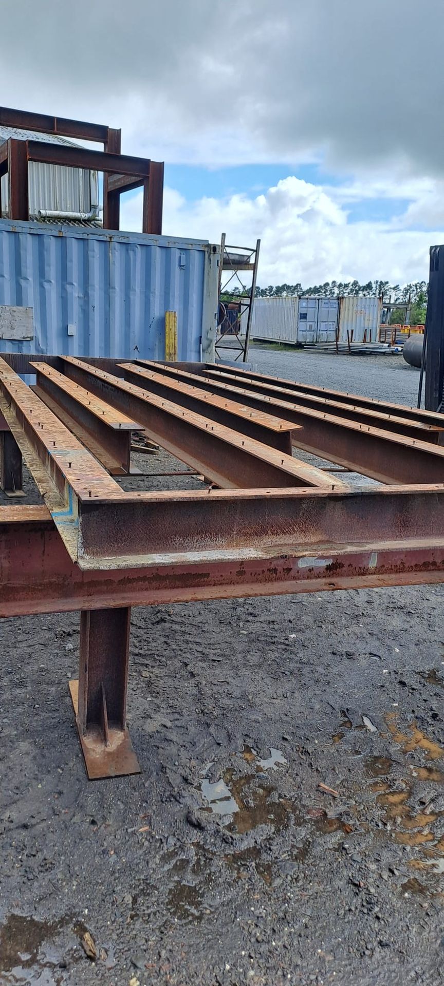 Steel Panel - 6.0m L x 2.46m W x 0.23m H x 1300kg (Type A) (Used Surplus)