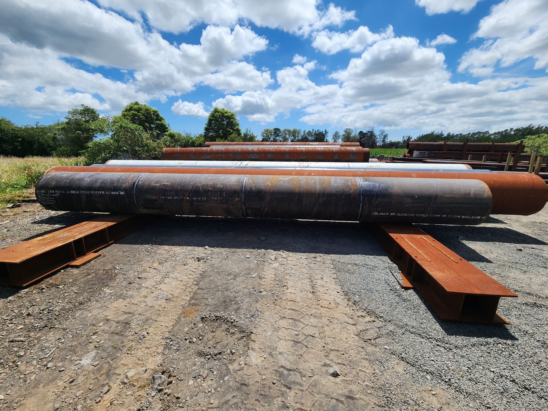 PIPE SSAW CULVERT - 813mm od x 6.4mm wt (Surplus Uncertified)