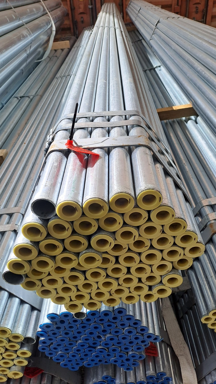 PIPE ERW GALV HDG BS1387 - 42mm od x 3.2mm wt (New Certified)