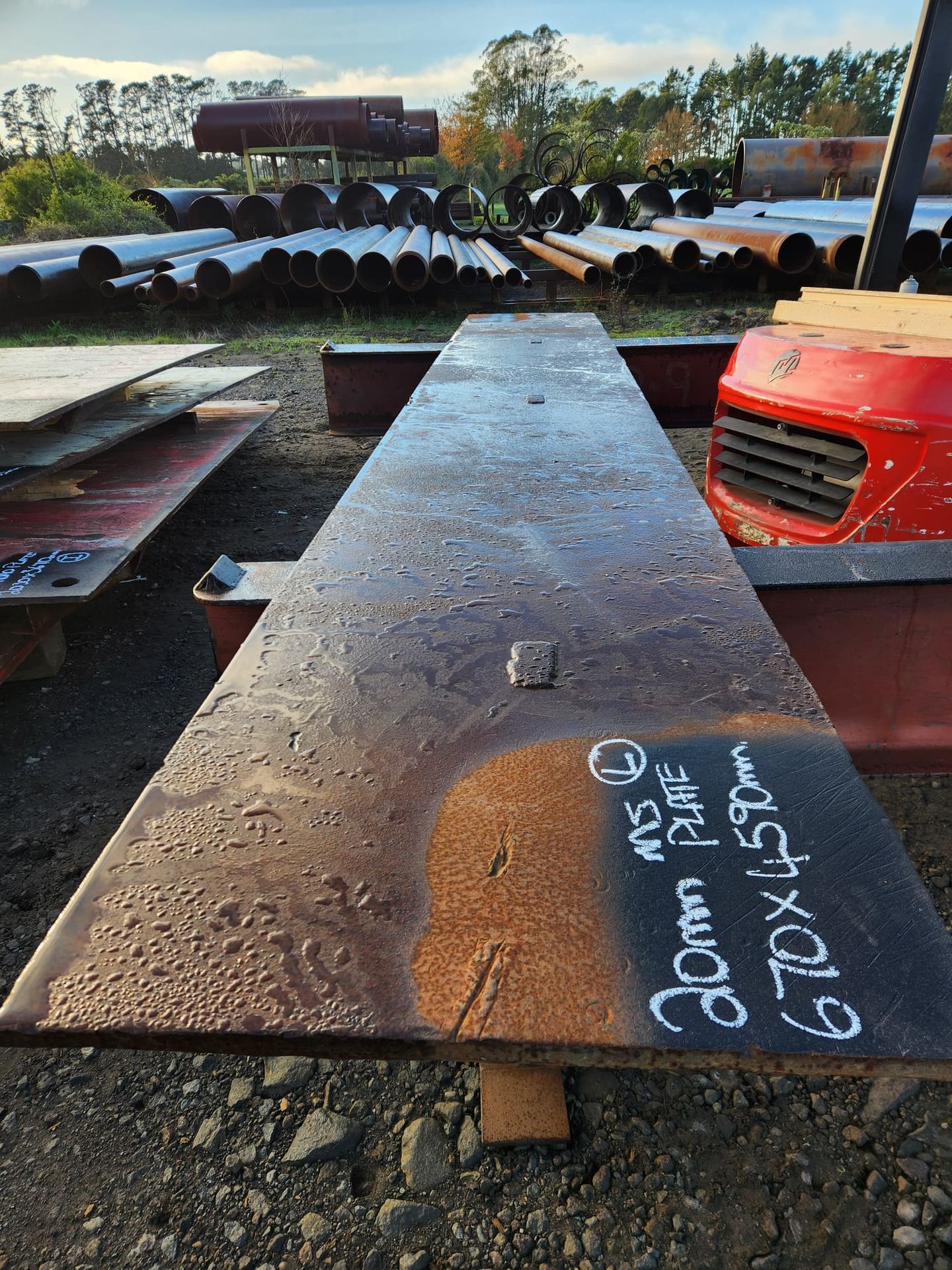 MS Plate - 20mm thk #8 (Surplus Uncertified)