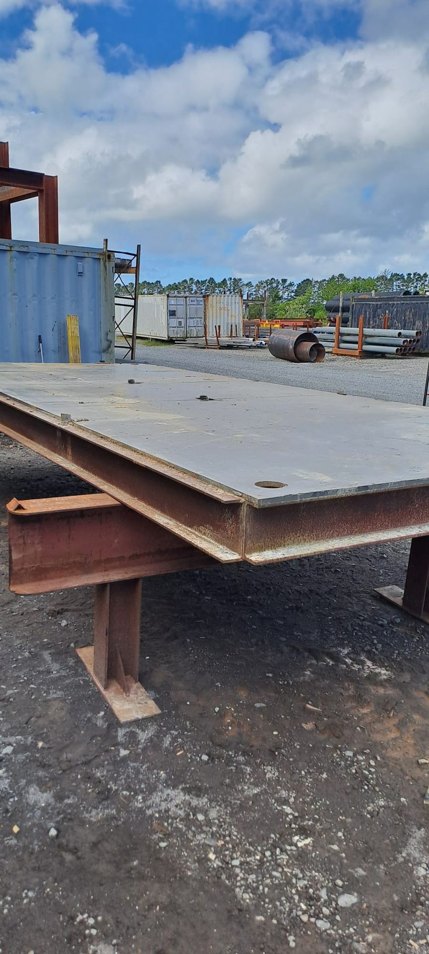 Steel Panel - 6.0m L x 2.46m W x 0.23m H x 1300kg (Type A) (Used Surplus)