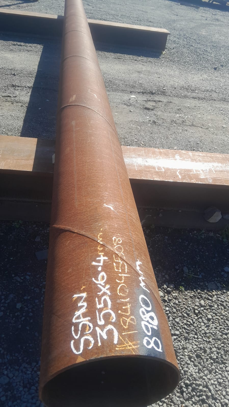 PIPE SSAW CULVERT - 355mm od x 6.4mm wt (Surplus Uncertified)