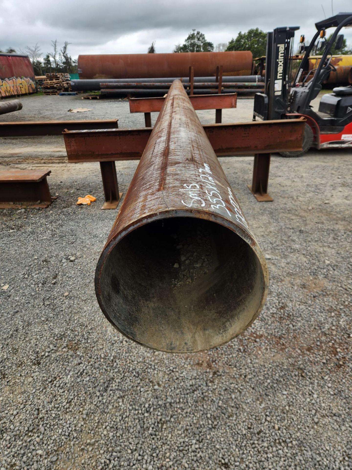 PIPE SMLS CASING - 355mm od x 12.7mm wt (Surplus Uncertified)