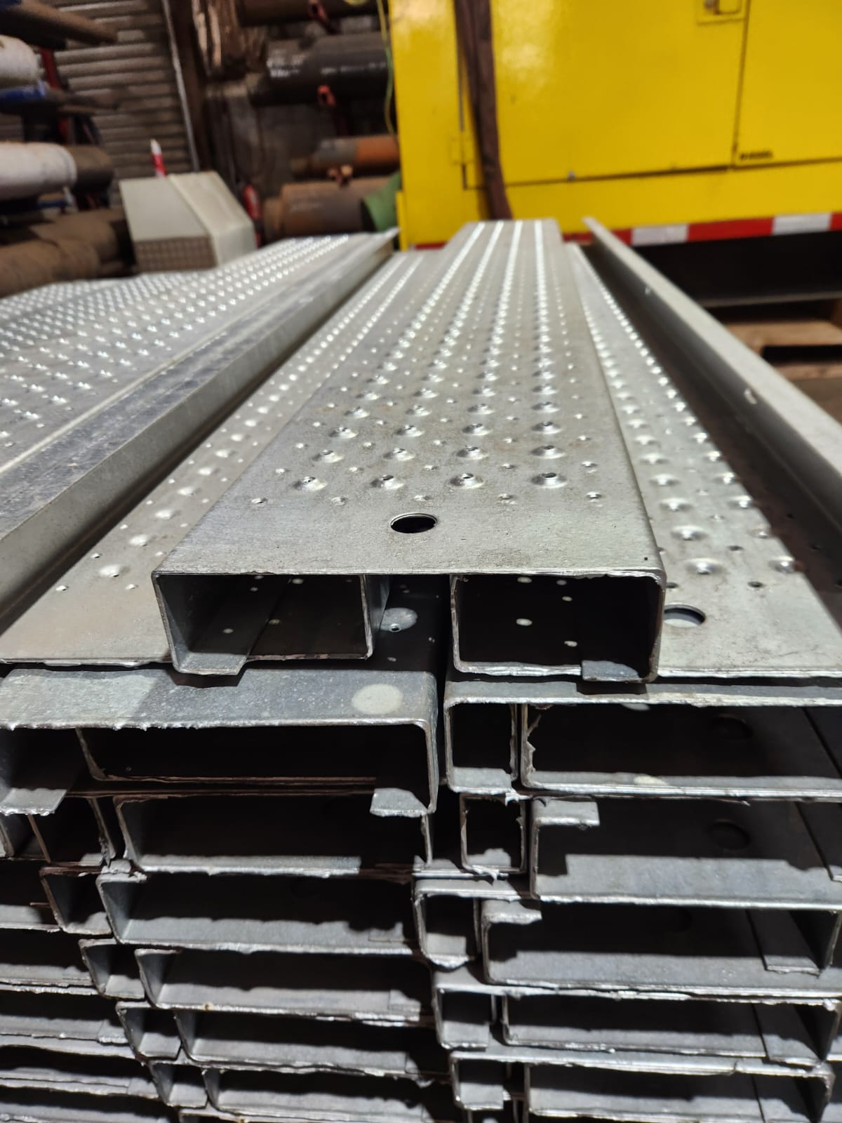 GALV Walkway Planks - 1580mm L x 195mm W x 50mm H (Surplus Uncertified)