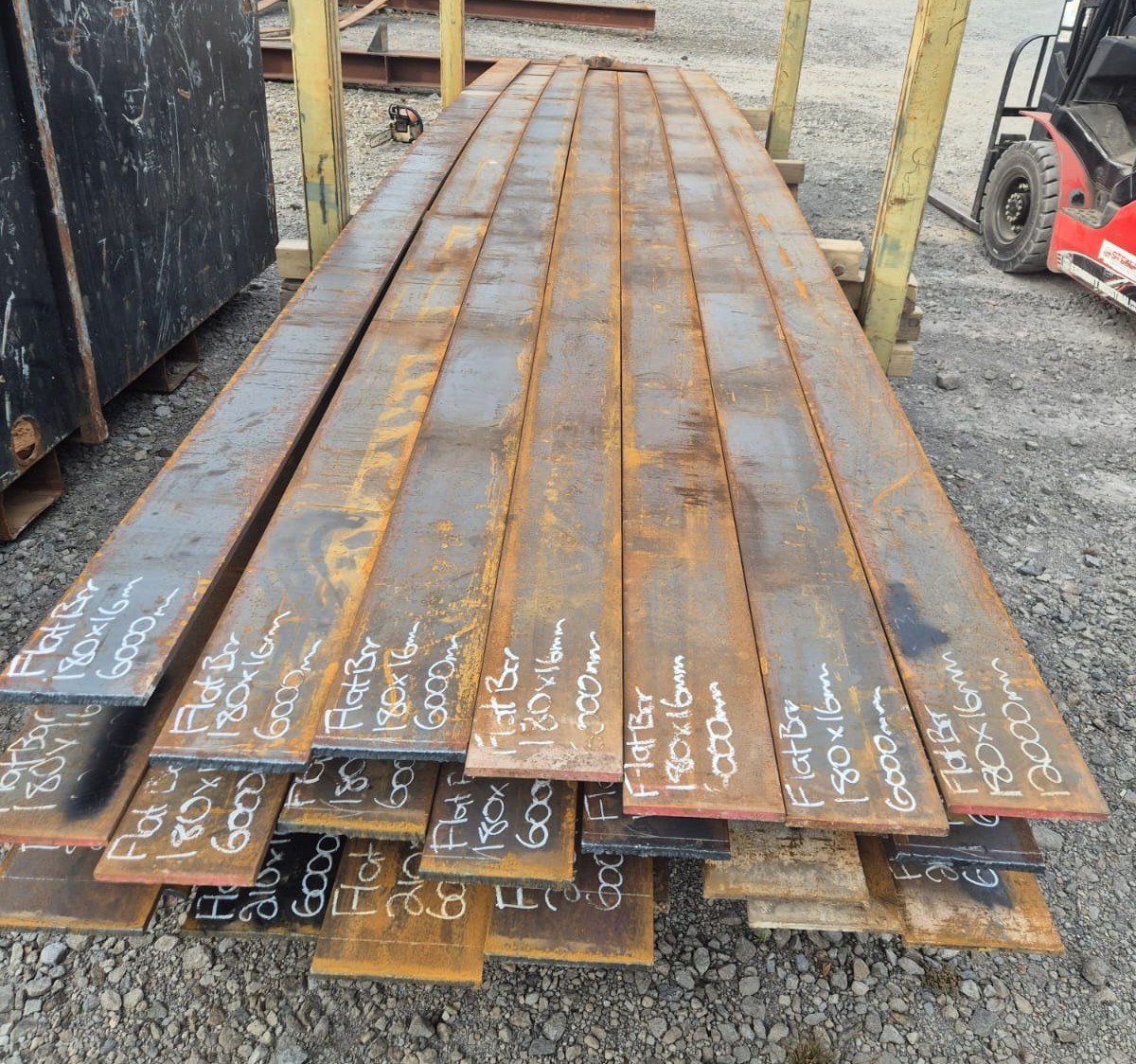FLAT BAR 180 x 16 (Surplus Uncertified)