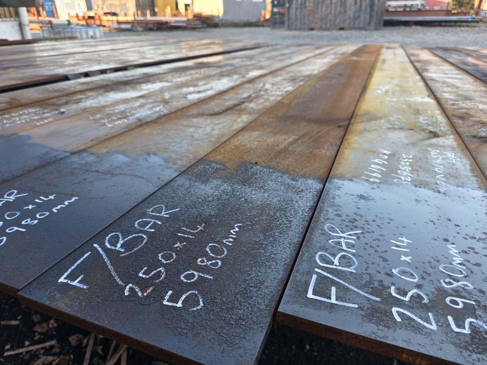FLAT BAR 250 x 14 (Surplus Uncertified)