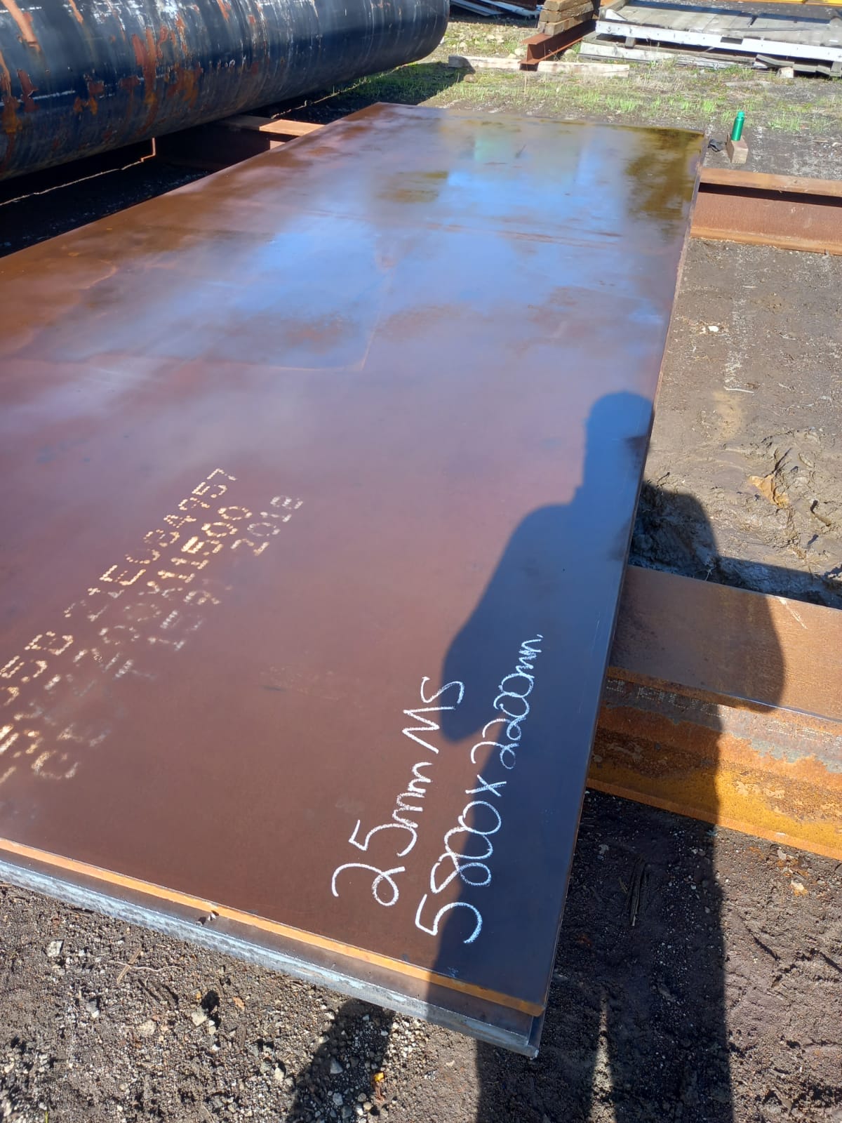 PLATE Q355B AS3678 G350 - 25mm thk (New Certified)