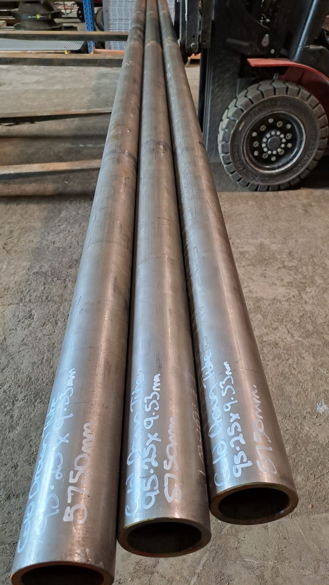 PIPE ERW DOM Cold Drawn Tube 1020/1026 - 95.25mm od x 9.53mm wt (Surplus Uncertified)